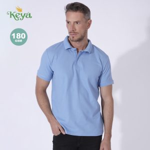 Polo Homme Couleur Personnalisé KEYA MPS180