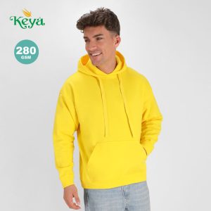 Sweat Capuche Couleur KEYA Personnalisé SWP280