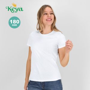T-shirt Femme Blanc Personnalisé KEYA