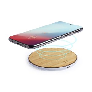 Chargeur Induction Bambou personnalisé NEMBAR