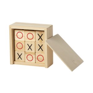 Jeu Morpion en Bois Personnalisé GRAPEX