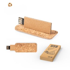 Clé USB étui liège personnalisée NOSUX