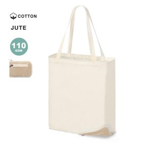 Tote Bag Pliable Coton & Jute Personnalisé DYLAN