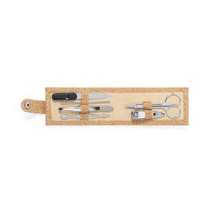 Kit de Manucure Étui Liège Personnalisé TREISY