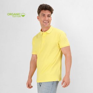 Polo Homme Coton Bio Pastel MENT