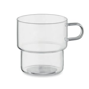 Tasse Café Verre Empilable personnalisé BOROMUG