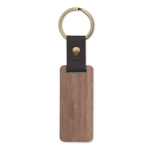 Porte-clés en Noyer Personnalisé NAWKEY