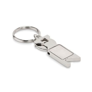 Porte-clés Jeton Décapsuleur Personnalisé TOKEU