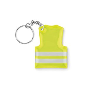 Porte-clés Gilet Jaune Personnalisé VISIBLE RING