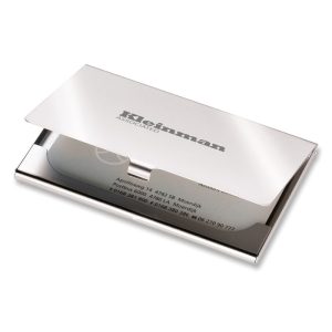 Etui Cartes de Visite Métal Personnalisé STANWELL