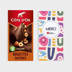 Tablette Chocolat Côte d&rsquo;Or Personnalisée CULLERA
