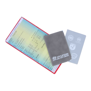 Porte carte grise personnalisé 3 volets P207