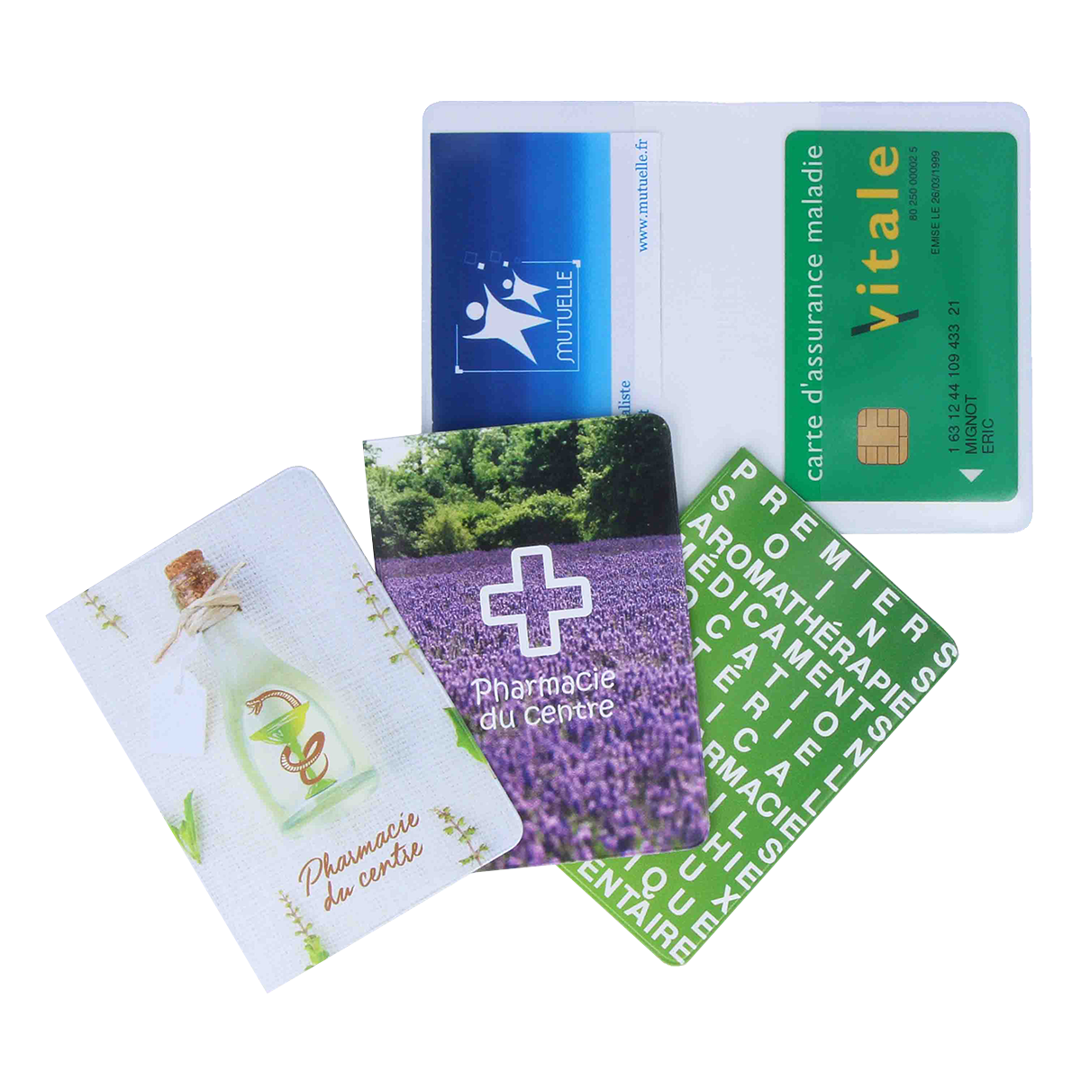 Étui 2 cartes vital HNO - AU1628