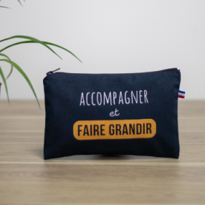Trousse en Coton Made in France Personnalisée SYLVIE