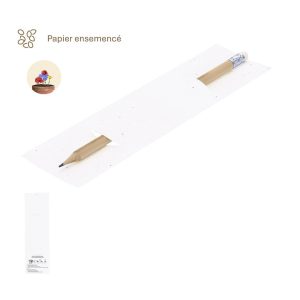 Crayon Papier Étui Graines Personnalisé MERON