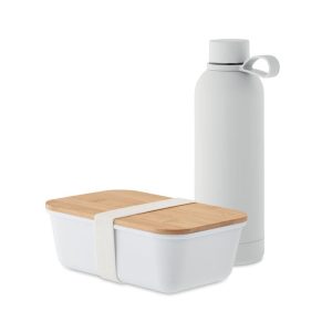 Coffret Lunch Box et Gourde Personnalisé EMERALD