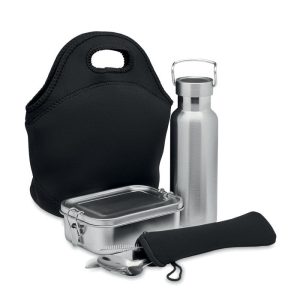 Set Complet Repas Lunch Box Couverts Personnalisé ILY