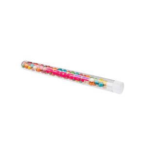 Tube Perles Chocolat personnalisé VIR