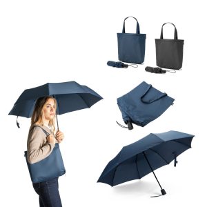 Parapluie Pliant + Sac Shopping Personnalisés SKYLAR