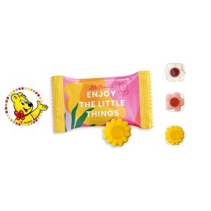 Bonbons HARIBO Fleurs personnalisés