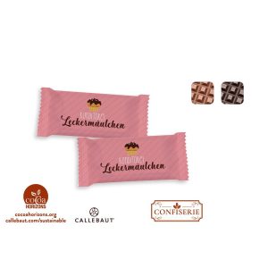 Mini Tablette de Chocolat personnalisée CALLEBAUT