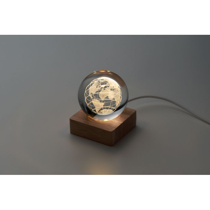 Boule en verre LED GLOBE LIGHT - MI2690-3