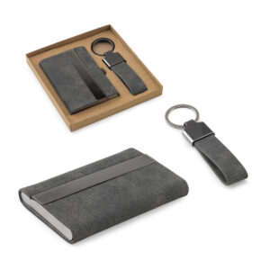 Coffret porte-cartes et porte-clés personnalisé VAUGH